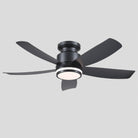 Recessed Remote Control Ceiling Fan Light 41" - WhiteBlushlighting