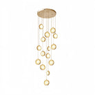 Reina Crystal Long Chandelier - Blushlighting