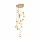 Reina Crystal Long Chandelier - Blushlighting