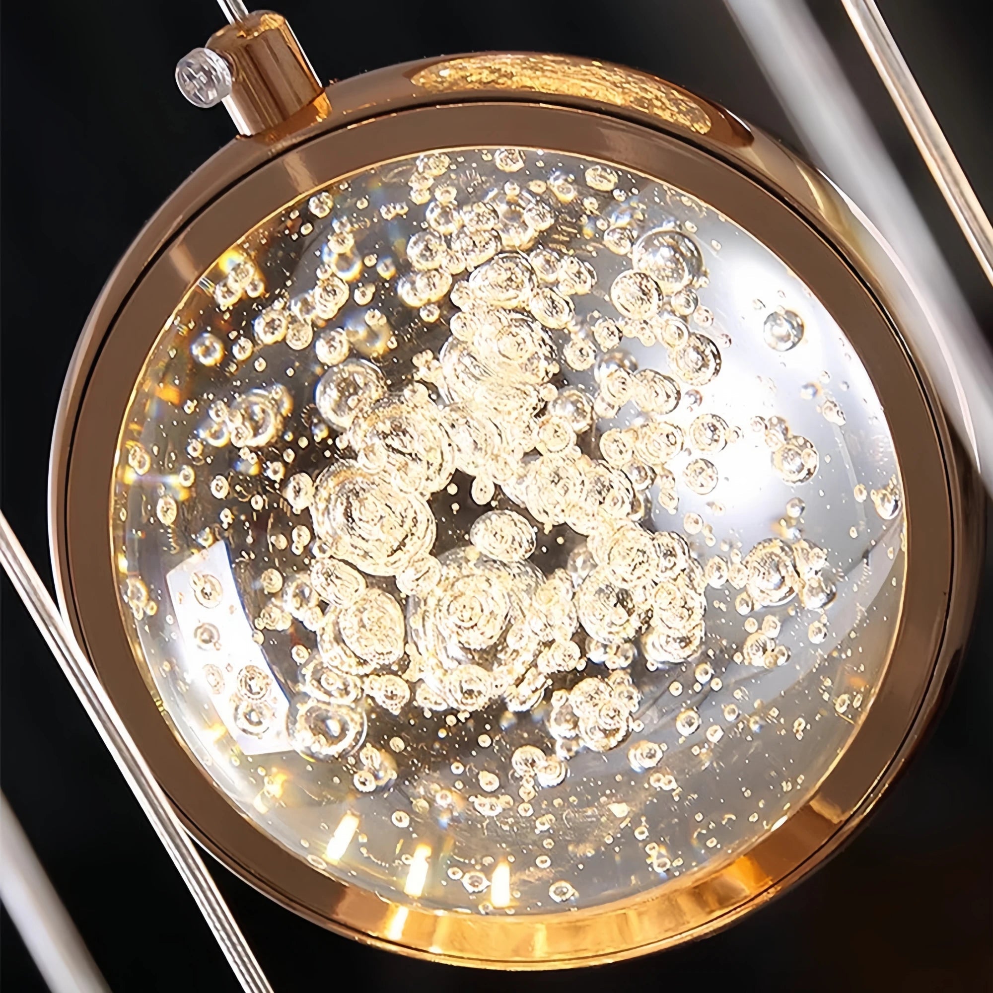 Reina Crystal Long Chandelier - Blushlighting