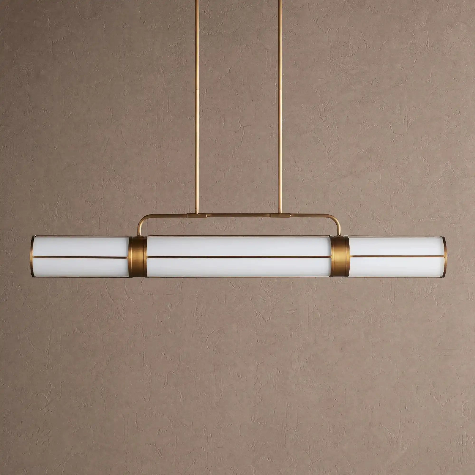 Remming Linear Chandelier 54"62"72" - 62''BrassBlushlighting