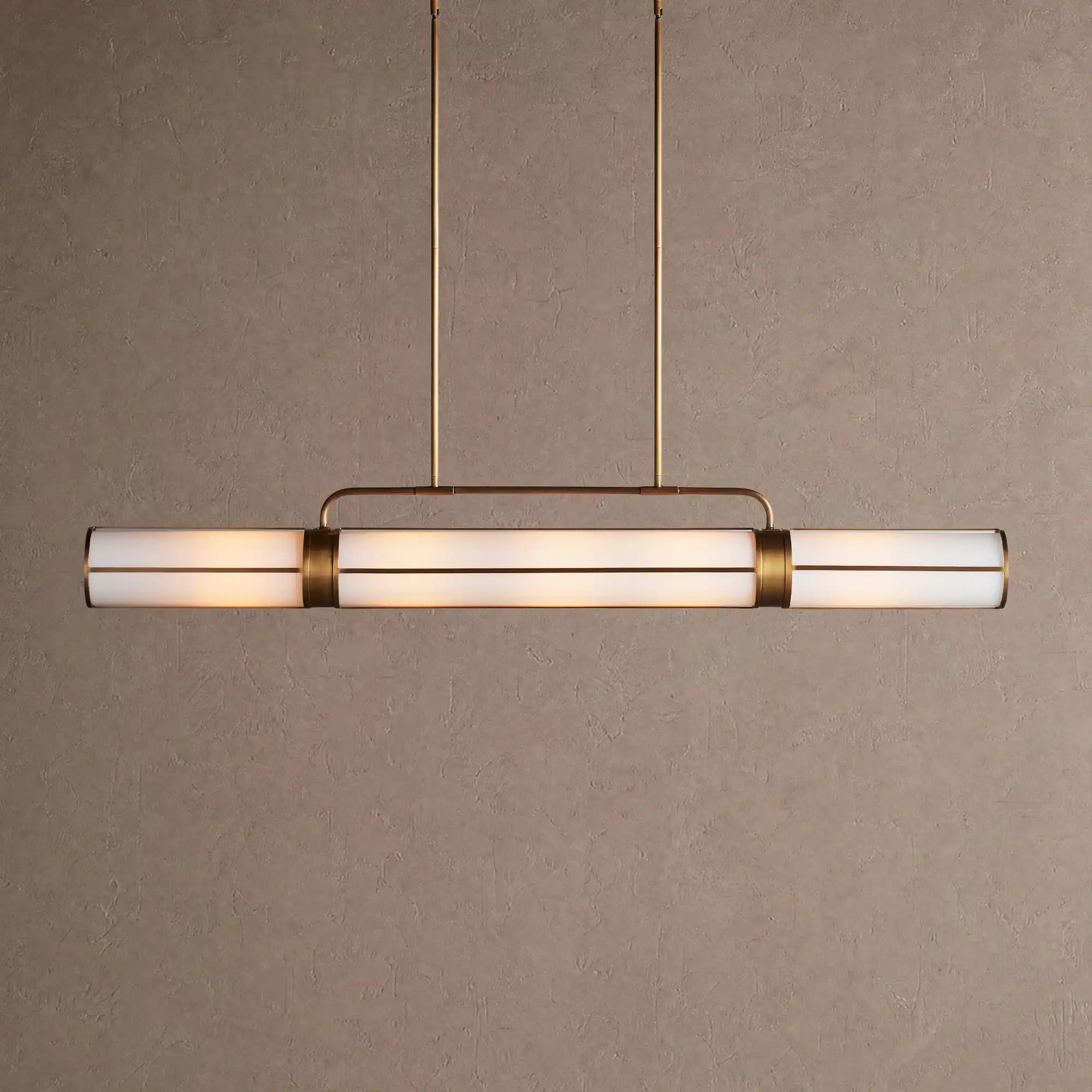 Remming Linear Chandelier 54"62"72" - 72''BrassBlushlighting