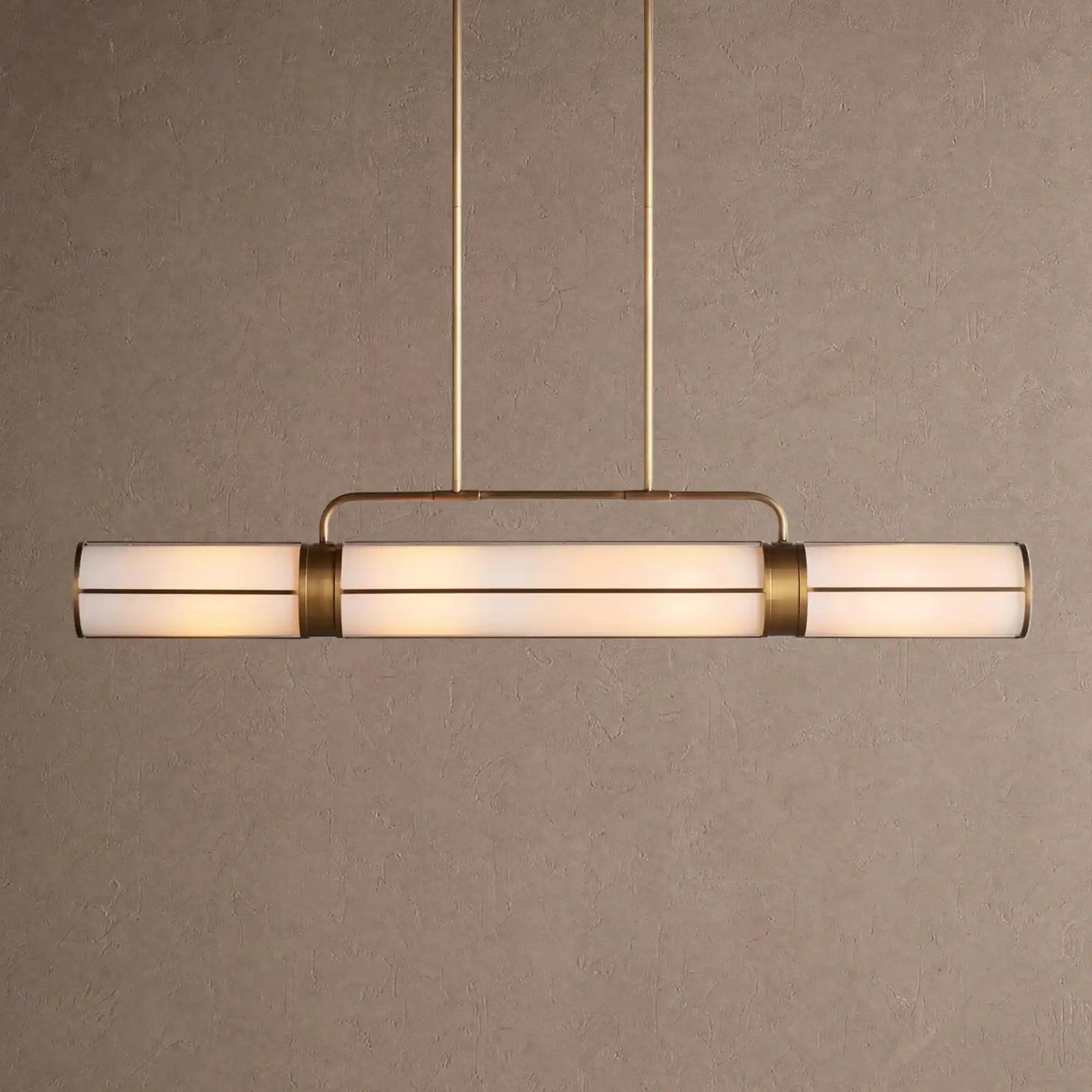 Remming Linear Chandelier 54"62"72" - 62''BrassBlushlighting