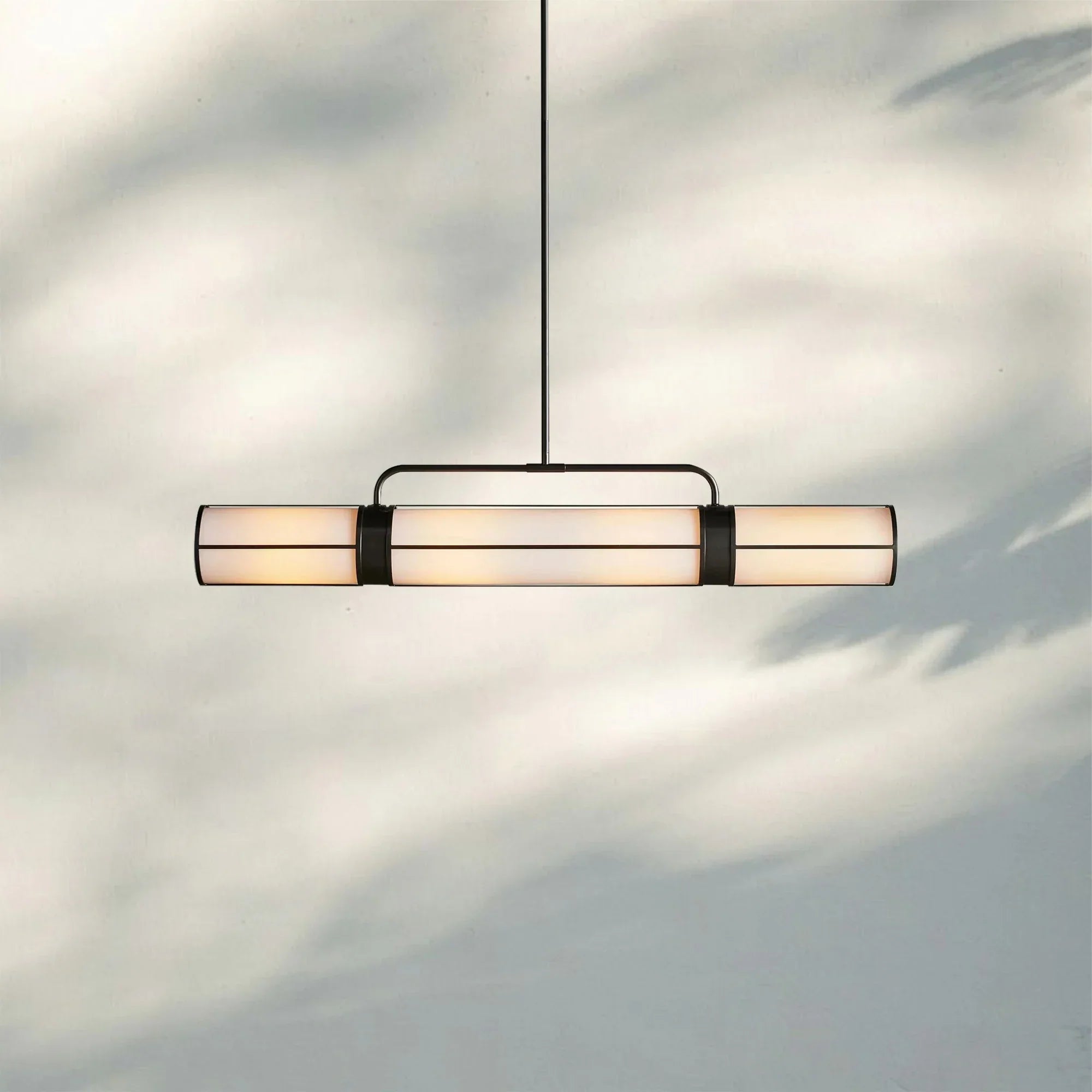 Remming Linear Chandelier 54"62"72" - 54''BronzeBlushlighting