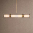 Remming Linear Chandelier 54"62"72" - 54''BrassBlushlighting