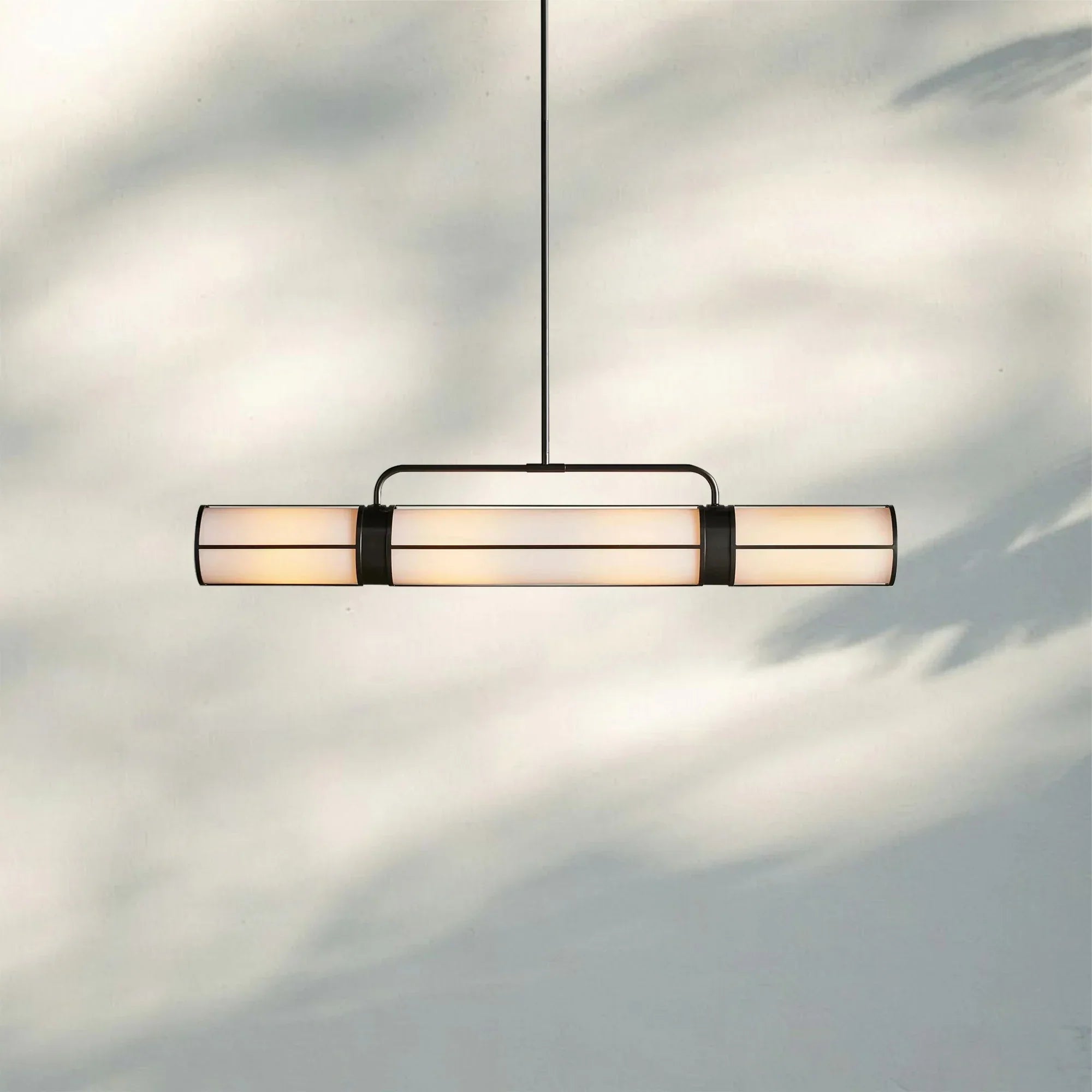 Remming Linear Chandelier 54"62"72"-54''-Bronze-Blushlighting