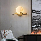 Retro Twigs Alabaster Wall Lamp - Blushlighting