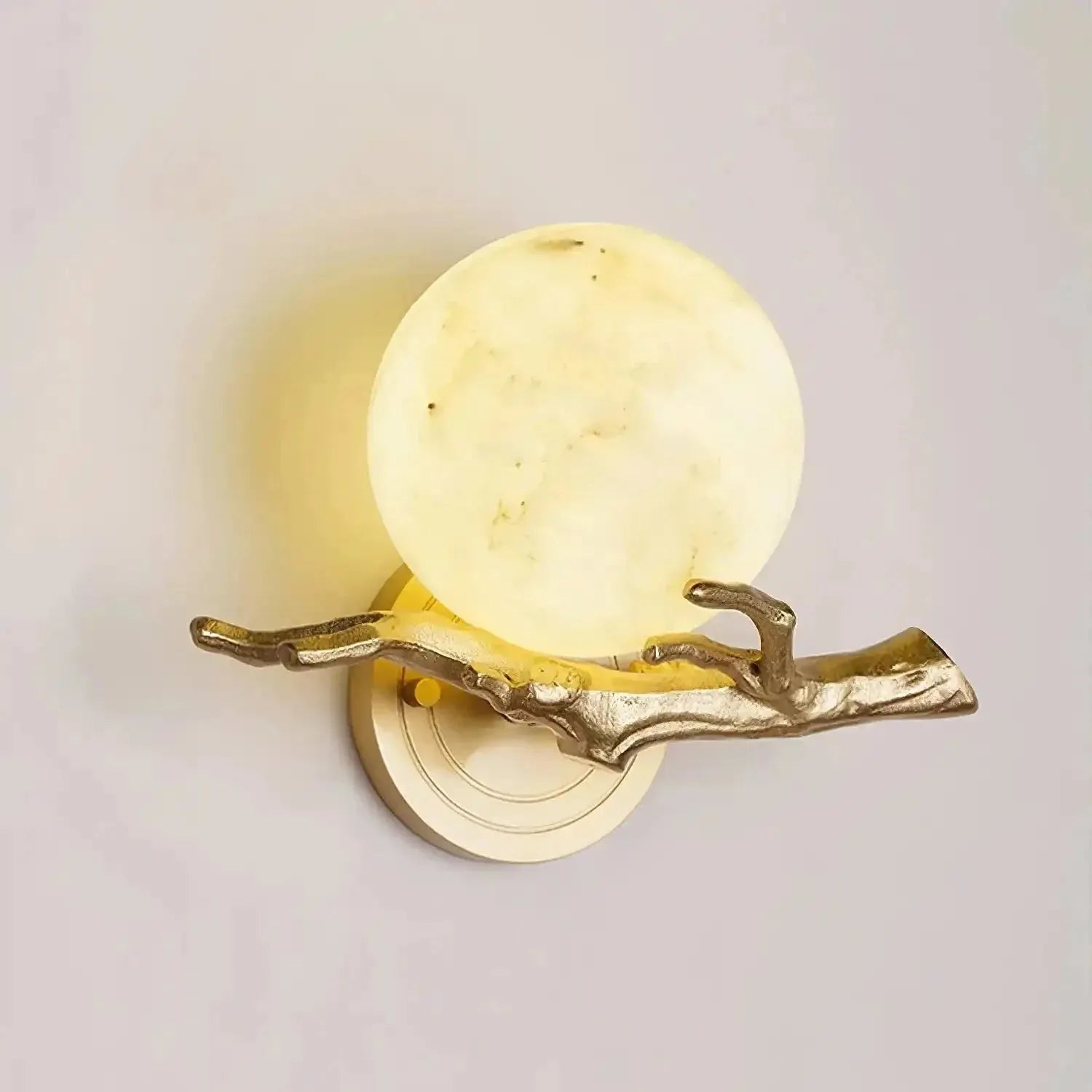 Retro Twigs Alabaster Wall Lamp - Dia 11.8″(30cm) x H 7.9″(20cm)Blushlighting
