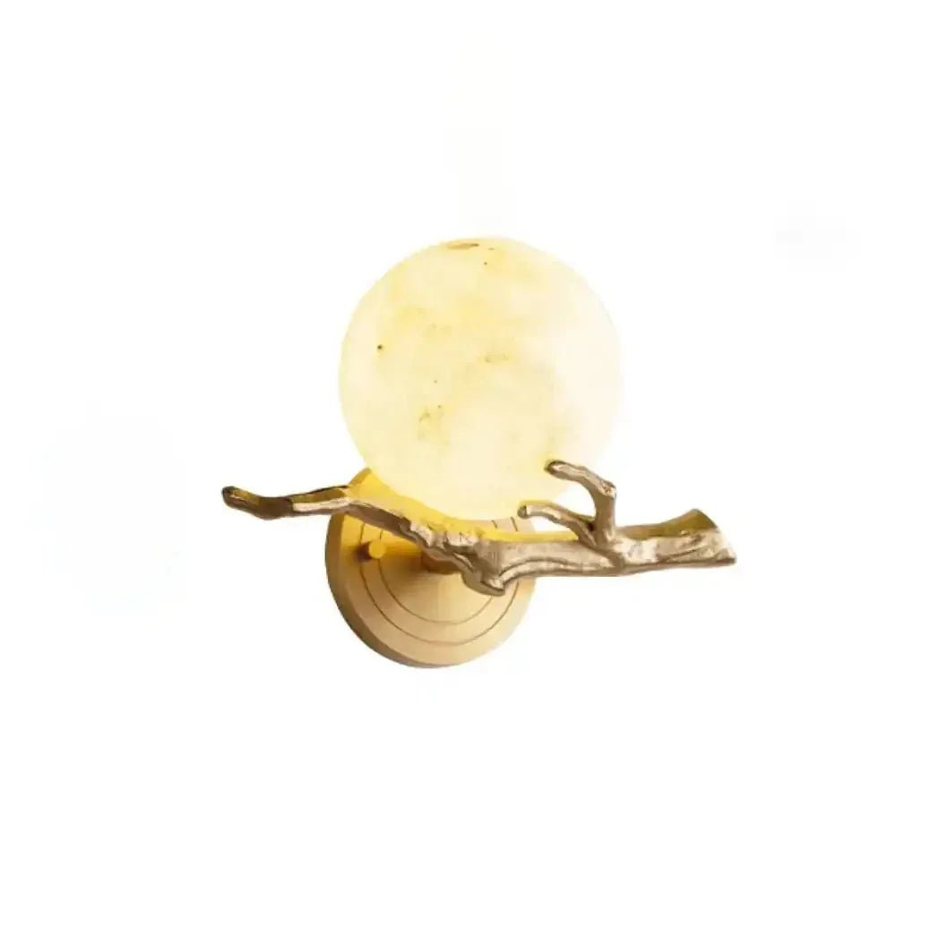 Retro Twigs Alabaster Wall Lamp - Dia 11.8″(30cm) x H 7.9″(20cm)Blushlighting