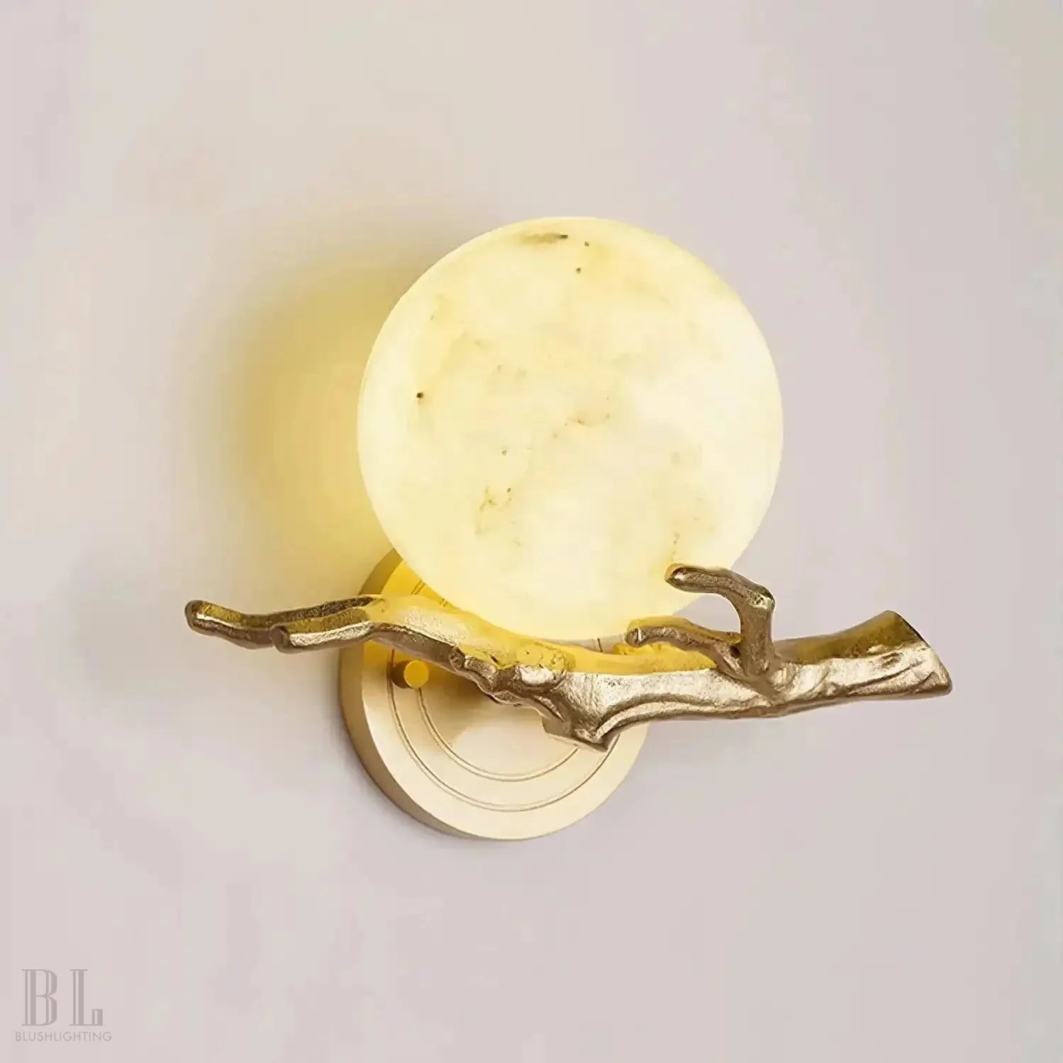 Retro Twigs Alabaster Wall Lamp - Blushlighting