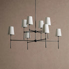 Rhodas 2-Tier Round Chandelier - 48''BrassBlushlighting