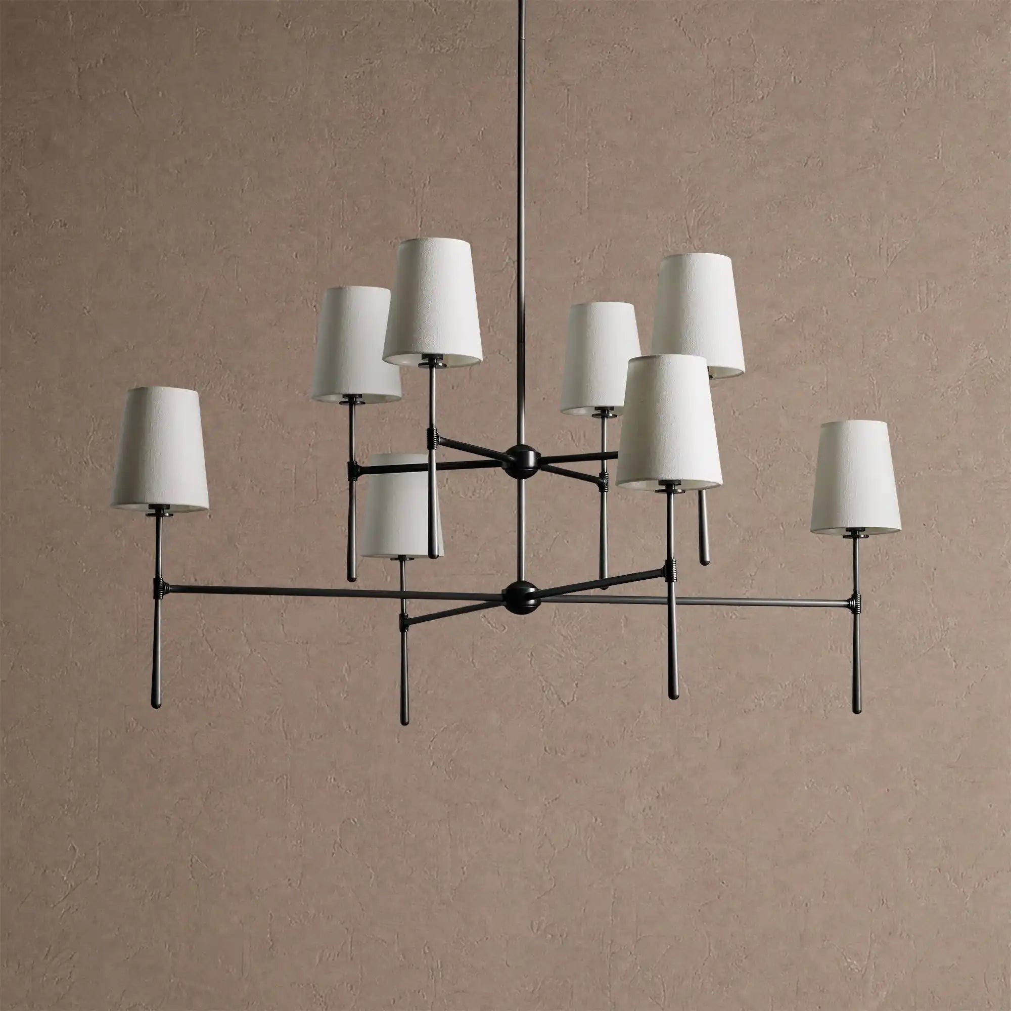Rhodas 2-Tier Round Chandelier - 48''BrassBlushlighting