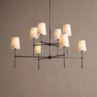 Rhodas 2-Tier Round Chandelier - 48''BrassBlushlighting