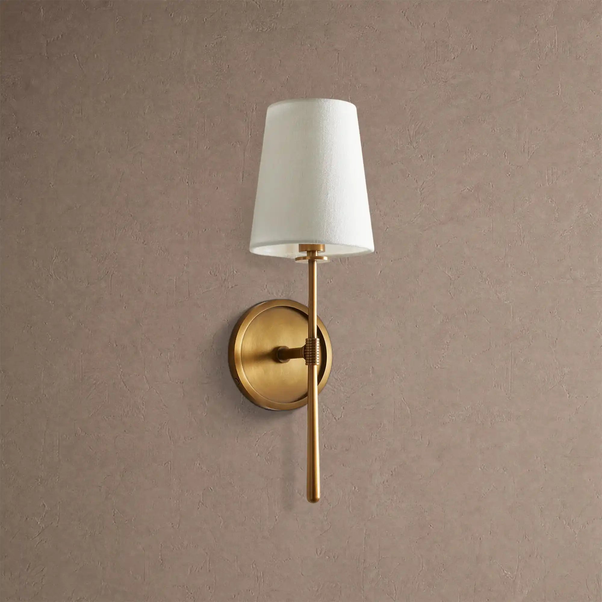 Rhodas Wall Sconce - BrassBlushlighting