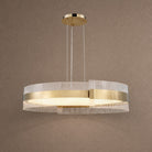 Ribbon Round Modern Chandelier - Ø39.4" × H11.8" (Ø100 × H30 cm)Blushlighting