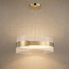 Ribbon Round Modern Chandelier - Ø23.6" × H11.8" (Ø60 × H30 cm)Blushlighting
