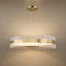 Ribbon Round Modern Chandelier - Ø39.4" × H11.8" (Ø100 × H30 cm)Blushlighting