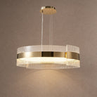 Ribbon Round Modern Chandelier - Ø31.5" × H11.8" (Ø80 × H30 cm)Blushlighting