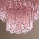 Rina Firenze Tiered Chandelier - ∅ 31.5″ x H 36.6″PinkBlushlighting