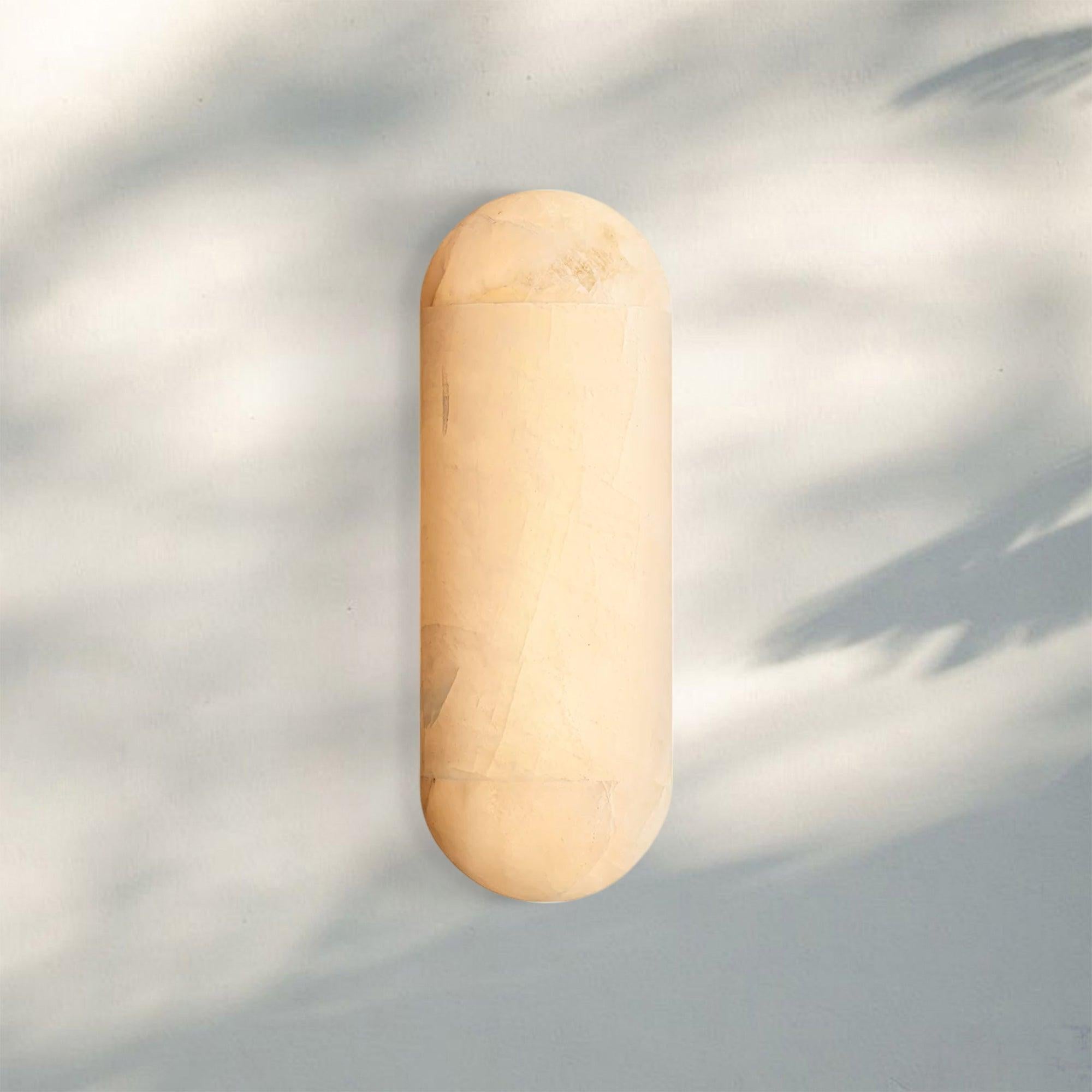 Rivaga Lisse Alabaster Sconce 14" 18" 24"-18''-