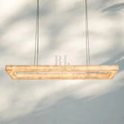 Rivaga Rectangular Calcite Chandelier 54"72"-