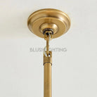 Riviera Glass Disc Chandelier 26" - Blushlighting