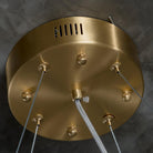 Rock Alabaster Chandelier 23.6" 31.4" - 23.6" x H 59"/ Dia 60cm x H 150cmBrass & White AlabasterBlushlighting