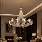 Rococo Dream Modern Sculptural Ring Chandelier - Blushlighting