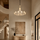 Rococo Dream Modern Sculptural Ring Chandelier - Blushlighting