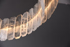 Rolantis Double Rock Crystal Chandelier - Blushlighting