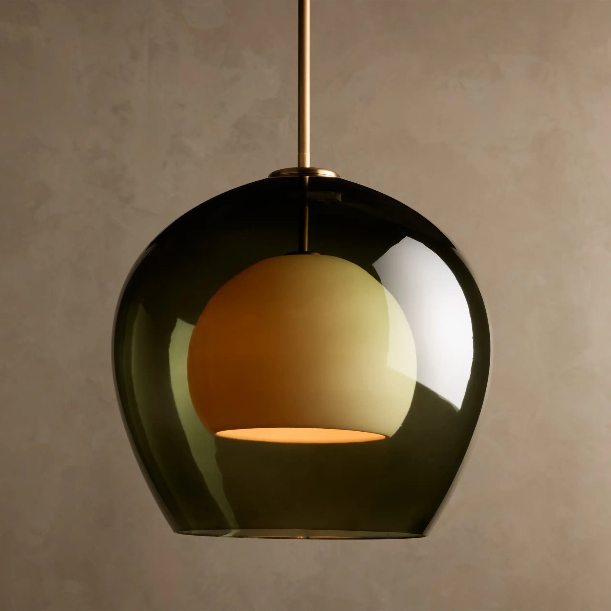 Romy Pendant - 10"GreenBlushlighting