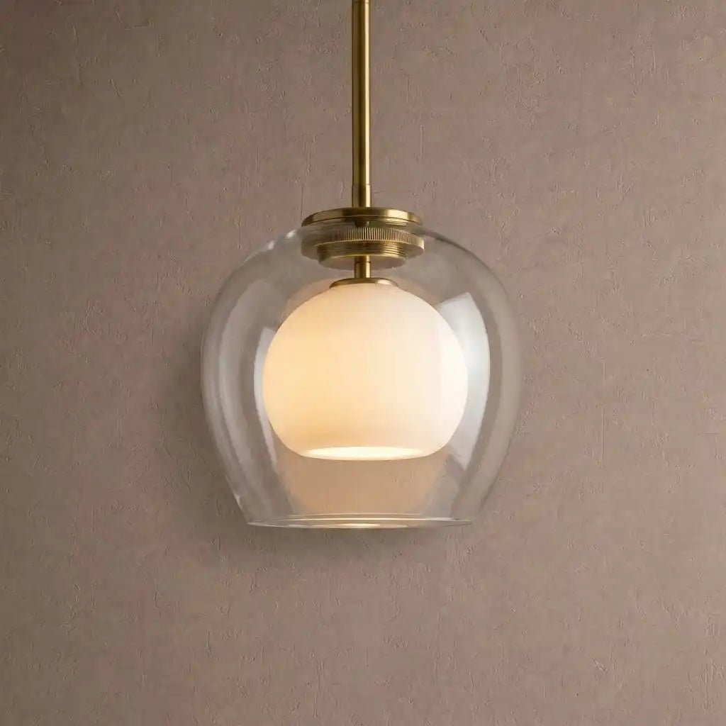 Romy Pendant Light - 10"ClearBlushlighting