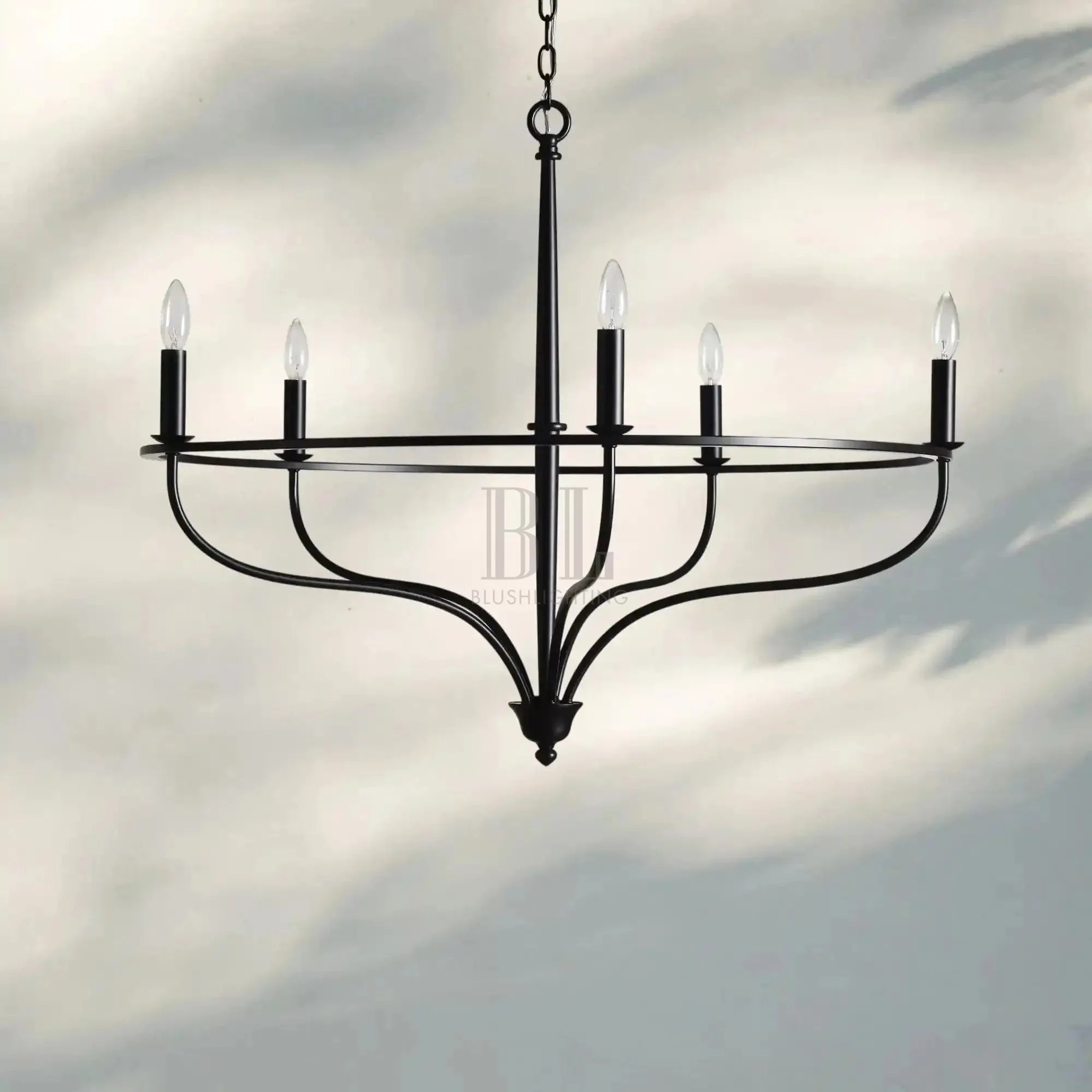 Rosalind Round Chandelier - Blushlighting