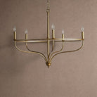 Rosalind Round Chandelier - BrassBlushlighting