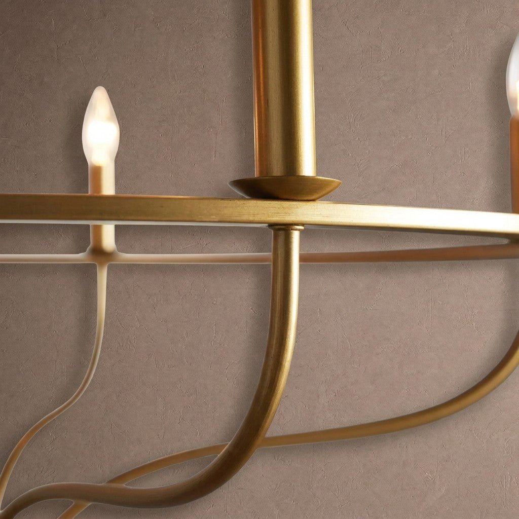 Rosalind Round Chandelier - BlackBlushlighting