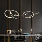 Rock Crystal Irregular Round Chandelier - blushlighting