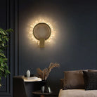 Rock Crystal Ring Wall Sconce - blushlighting