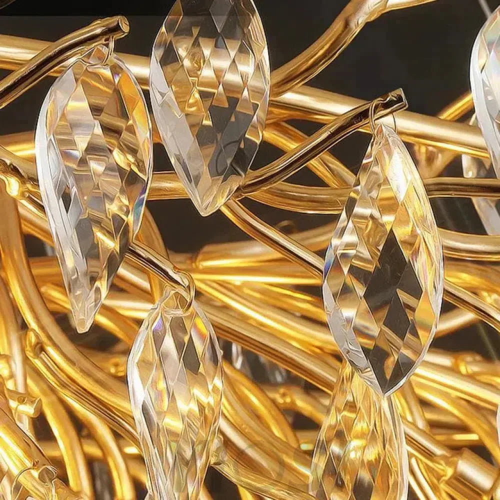 Renata PBUyhedral Crystal Branch Chandelier
