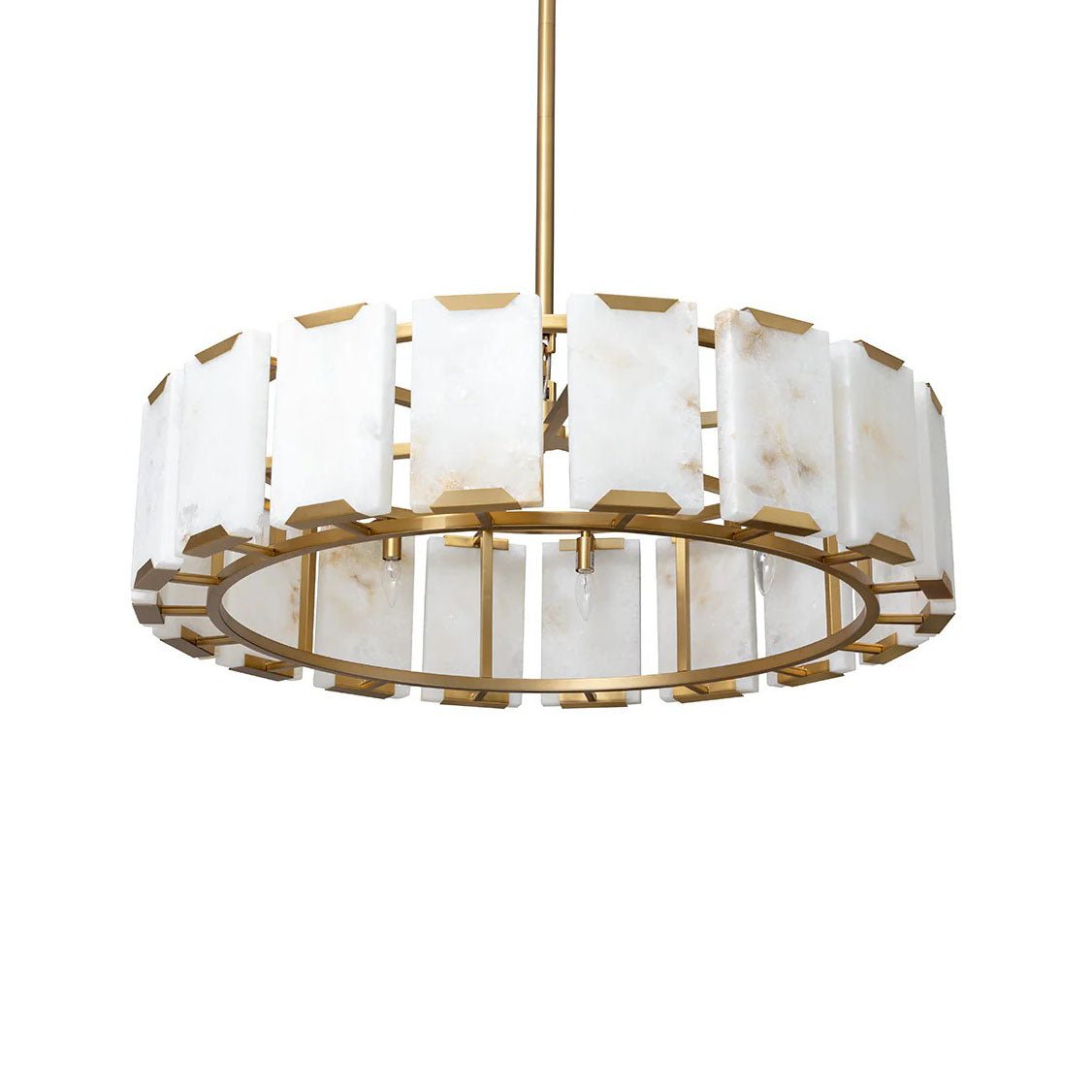 Rovira Alabaster Chandelier - Blushlighting