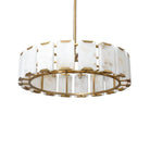 Rovira Alabaster Chandelier - Blushlighting