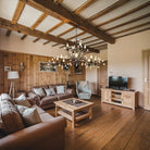Rustic Wrought Iron Chandeliers 12 Lights - BlackWarm Light 3000KBlushlighting