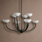 Saguaro Alabaster Chandelier - 42"BrassBlushlighting