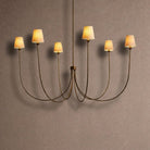Saige Round Chandelier - Brass68"Blushlighting