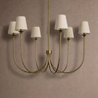 Saige Round Chandelier - Brass42"Blushlighting