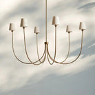 Saige Round Chandelier - Brass55"Blushlighting