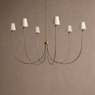 Saige Round Chandelier - Brass55"Blushlighting