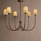 Saige Round Chandelier - Brass42"Blushlighting