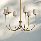 Saige Round Chandelier - Brass68"Blushlighting