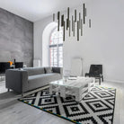 Santana Modern Linear Multi Light Pendant for Kitchen Island - 42"L x 10"W x 1.25"HAntique BrassBlushlighting