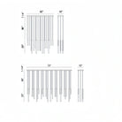 Santana Modern Linear Multi Light Pendant for Kitchen Island-